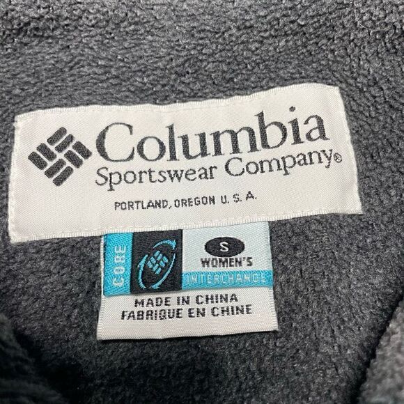 Columbia Coat Womens Size Small Grey Core Interchange Warm Jacket - Picture 3 of 10